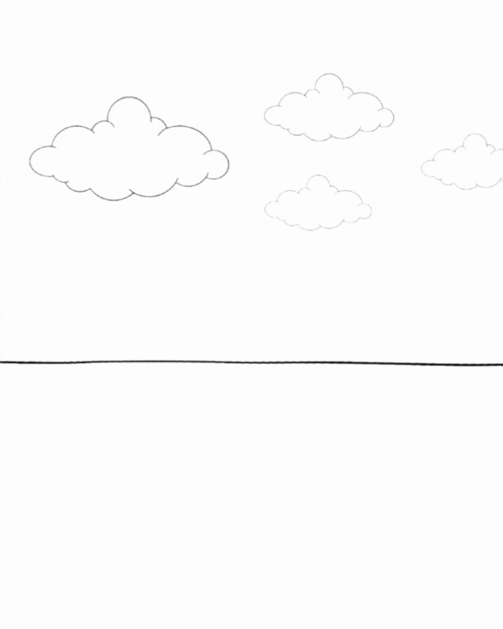A hand-drawn cloud scene from Video 1
